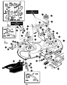 Part Location Diagram of 94055 Murray Bracket-Suspension